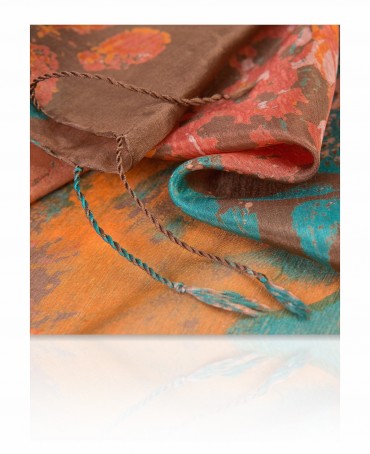 Палантин Женский S20-JEWEL.FL/BR